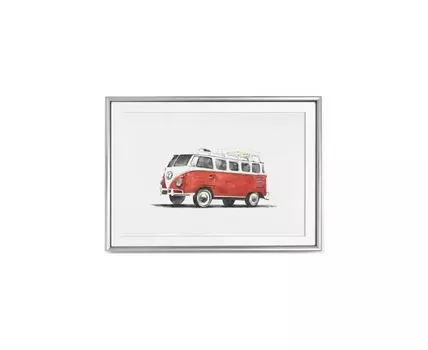Постер VOLKSWAGEN T1 SAMBA BUS