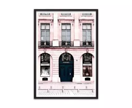 Постер в рамке Бутик Chanel