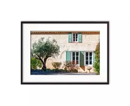 Постер в рамке Дом на юге Франции