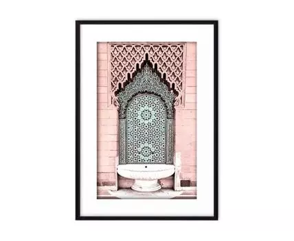 Постер в рамке Фонтан Марокко