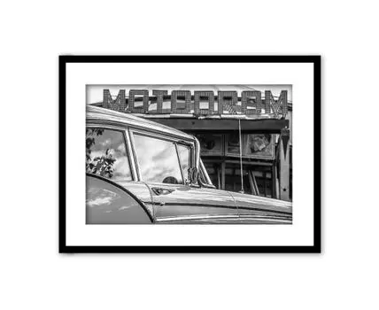 Постер в рамке Мотодром