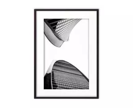 Постер в рамке Небоскребы 2