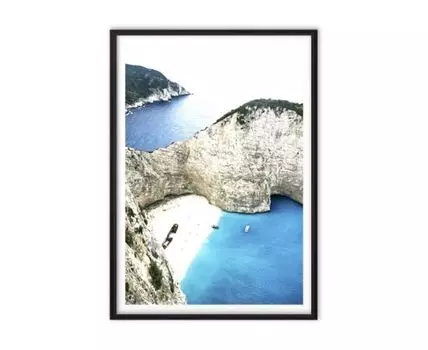 Постер в рамке Остров Закинтос