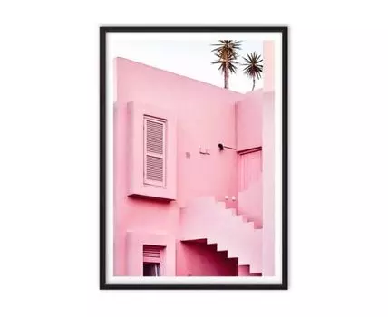 Постер в рамке Отель в Калифорнии