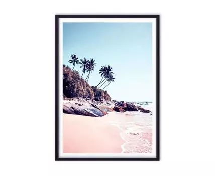 Постер в рамке Пляж