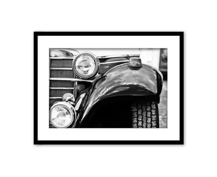 Постер в рамке Ретро авто 1