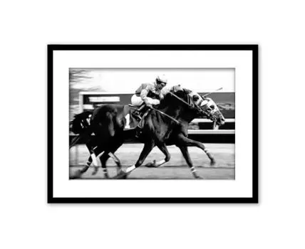 Постер в рамке Скачки 2
