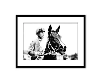 Постер в рамке Жокей