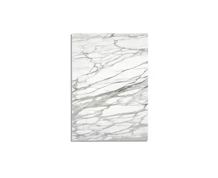 Постер WHITE MARBLE - 21x30 см (Белый, 30)