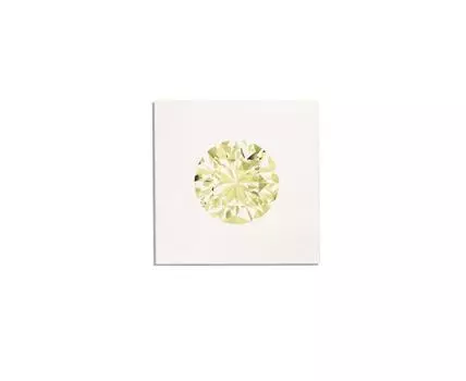 Постер YELOW DIAMOND RADIANT (Желтый, 30)