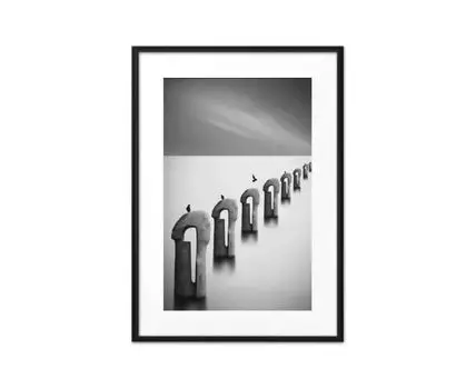 Постер Закат на море