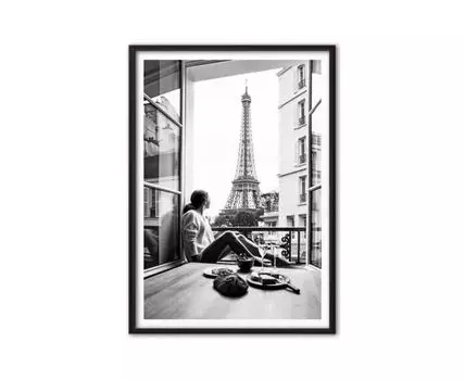 Постер Завтрак в Париже
