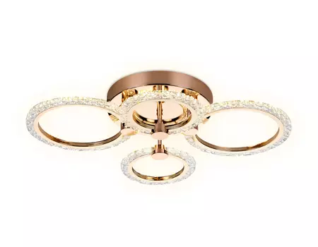 Потолочная люстра Ambrella light с пультом ACRYLICA