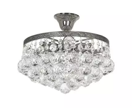 Потолочная люстра Arti Lampadari Castellana Nickel
