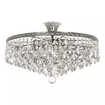 Потолочная люстра Arti Lampadari Castellana Nickel