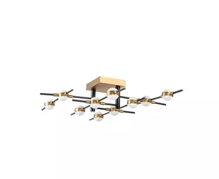 Потолочная люстра Bergamo (золотистый, белый, 70)