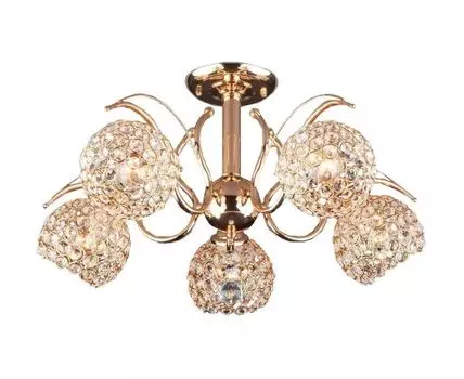 Потолочная люстра Eurosvet 7777/5 (прозрачный)