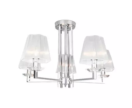 Потолочная люстра Eurosvet Alegria 60125/5 (хром)