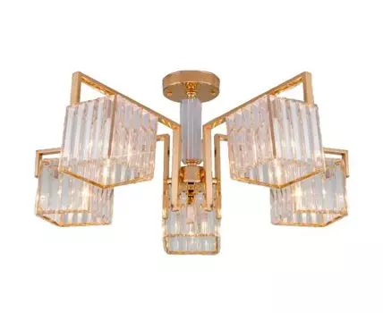 Потолочная люстра Eurosvet April 10126/5 (прозрачный)