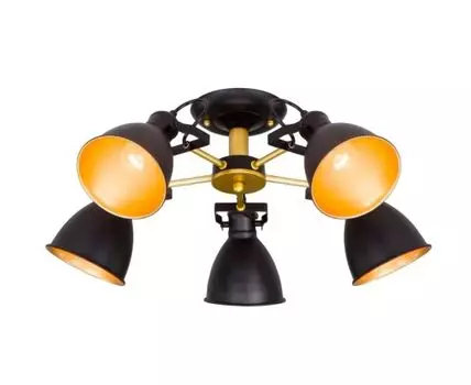 Потолочная люстра Eurosvet Denley 70112/5 (Зеленый)