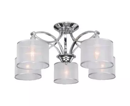 Потолочная люстра Eurosvet Fabiola 60124/5 Smart (хром)