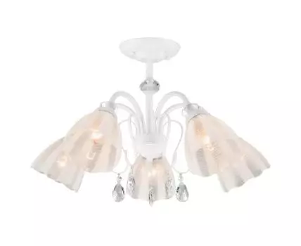 Потолочная люстра Eurosvet Floranse 30155/5 (Голубой)