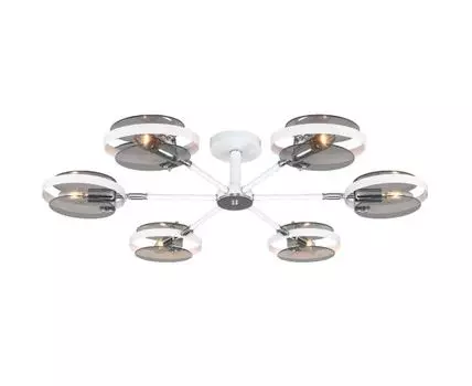 Потолочная люстра Eurosvet Gallo 70121/6 (Черный)