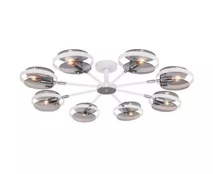 Потолочная люстра Eurosvet Gallo 70121/8 (Черный)