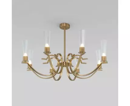 Потолочная люстра Eurosvet с гранеными плафонами Rosher