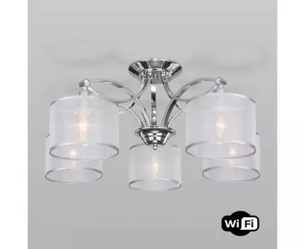 Потолочная люстра Eurosvet с управлением по Wi-Fi Fabiola