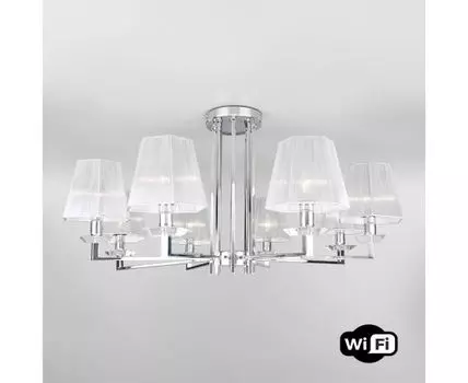 Потолочная люстра Eurosvet с управлением по Wi-Fi Alegria