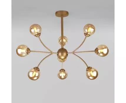 Потолочная люстра Eurosvet со стеклянными плафонами Astro