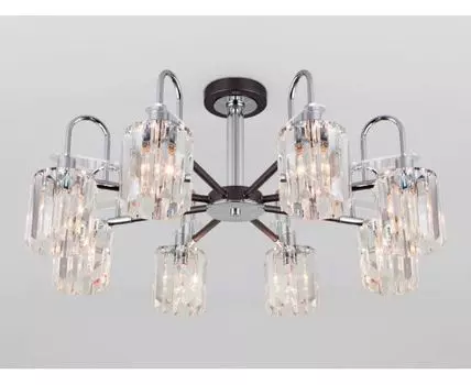 Потолочная люстра Eurosvet Tenia 70090/8 (прозрачный)
