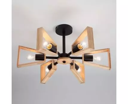 Потолочная люстра Eurosvet в стиле лофт Klark