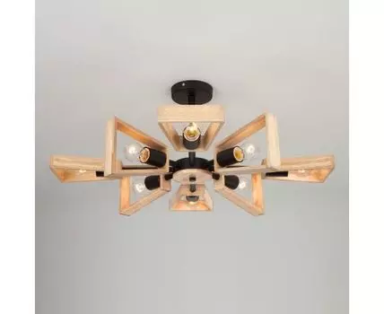 Потолочная люстра Eurosvet в стиле лофт Klark