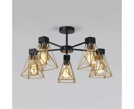 Потолочная люстра Eurosvet в стиле лофт Trappola