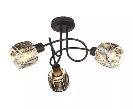 Потолочная люстра Globo Indiana (серый, бронзовый)