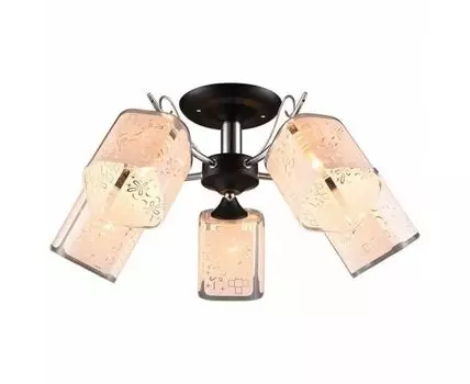 Потолочная люстра Imex 1087 MD.1087-5-S BK+CH