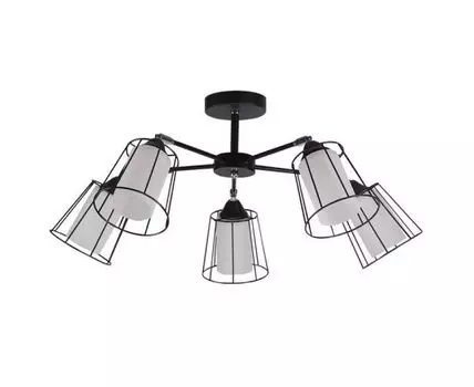 Потолочная люстра Imex MD.24380 MD.24380-5-S BK+CH