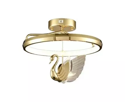 Потолочная люстра LETIZIA (золотистый)