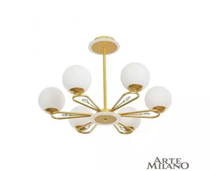 Потолочная люстра на штанге Arte Milano Neapolis