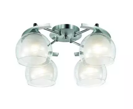 Потолочная люстра Omnilux Saragossa Chrome (Белый)