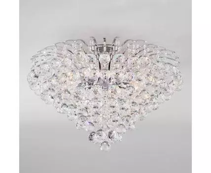 Потолочная люстра с хрусталем 3299/9 хром