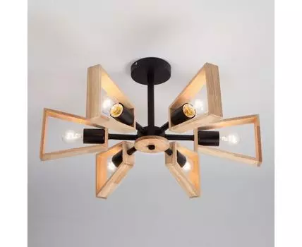 Потолочная люстра в стиле лофт 70056/6 черный