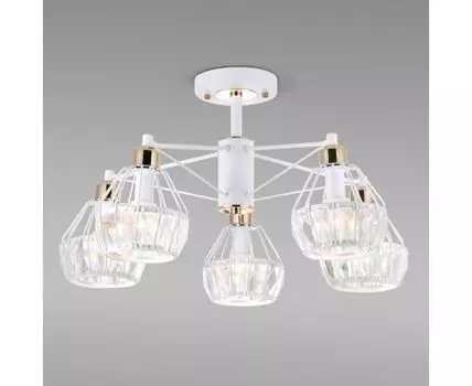 Потолочная люстра в стиле лофт 70075/5 белый