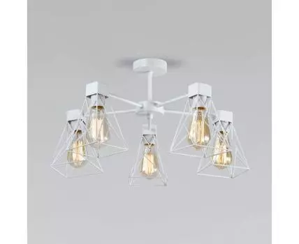 Потолочная люстра в стиле лофт 70107/5 белый