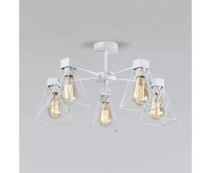 Потолочная люстра в стиле лофт 70107/5 белый