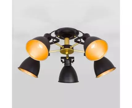Потолочная люстра в стиле лофт 70112/5 черный