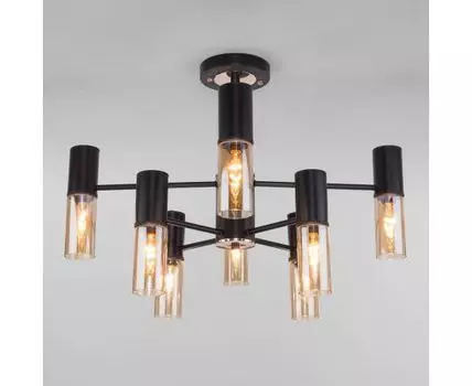 Потолочная люстра в стиле лофт 70125/8 черный