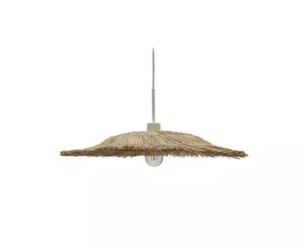 Потолочный плафон Gualta из натурального волокна с натуральной отделкой, 50 см